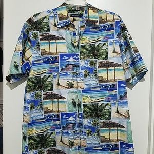 Nautica Tropical Beach Shirt p22
